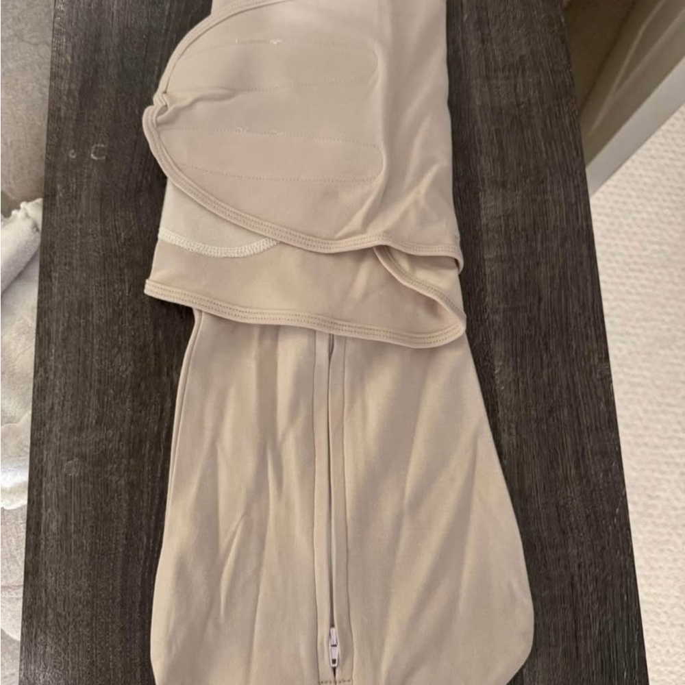 Tan Relaxed-Fit Loungewear Set with Textured Finish